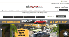 Desktop Screenshot of haggertycars.com
